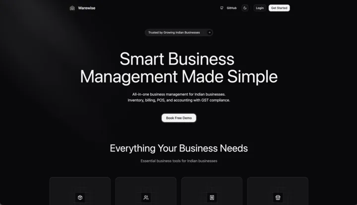 Warewise workflow automation interface